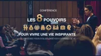Les 8 pouvoirs pour vivre une vie inspirante - 