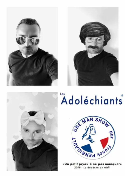 Affiche de Franck Perrigault dans Les Adoléchiants back to...