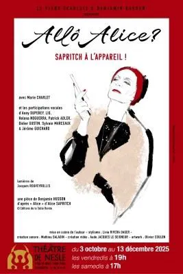 Affiche de Allô Alice ? Sapritch à l'appareil !