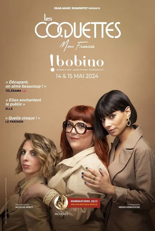 Affiche de Les coquettes | Bobino
