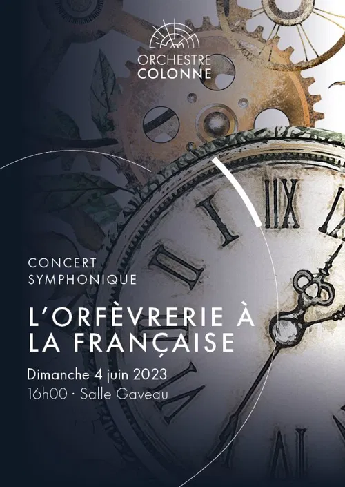 Affiche de Concert symphonique : L'Orfèvrerie à la française
