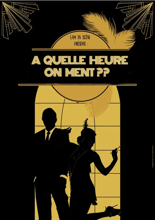 Affiche de À quelle heure on ment ?