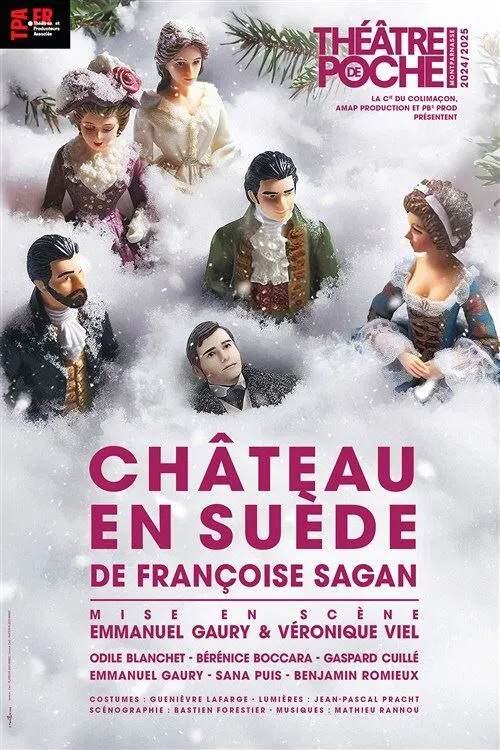 Affiche de Château en Suède