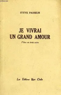 Affiche de Je vivrai un grand amour