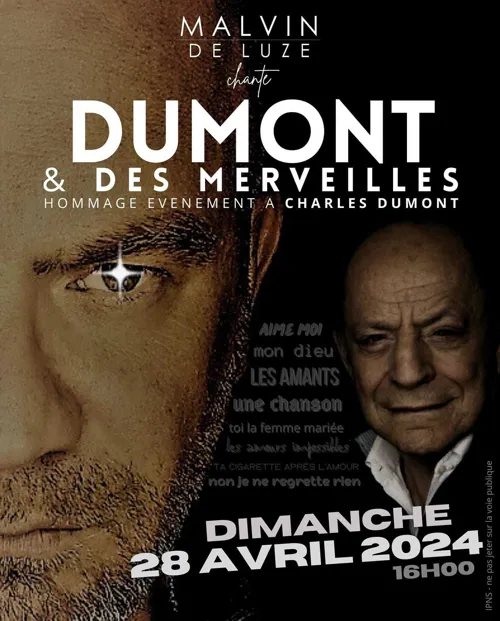 Affiche de Dumont et des Merveilles : Hommage Evènement à Charles Dumont