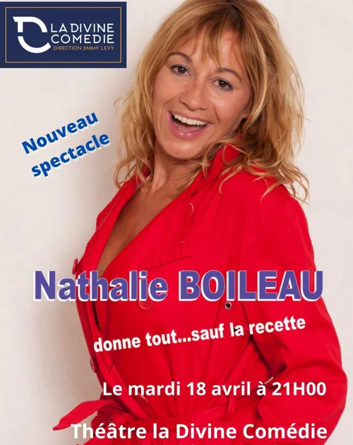 Affiche de Nathalie Boileau dans Nathalie Boileau donne tout... Sauf la recette