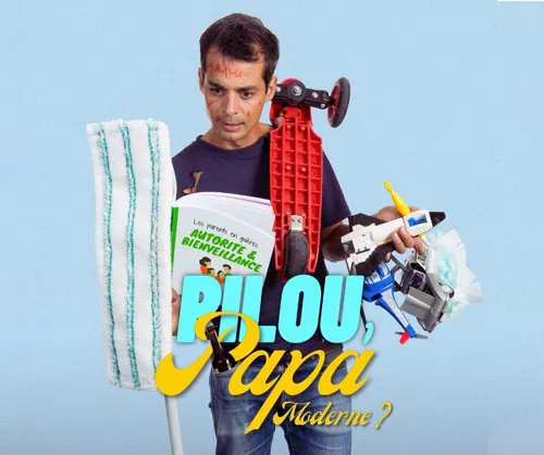 Affiche de Pilou dans Papa moderne ?