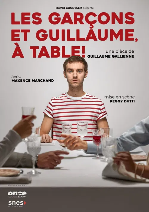 Affiche de Les garçons et Guillaume, à table !