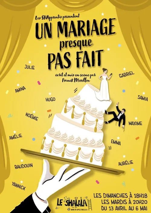 Affiche de Un mariage presque pas fait