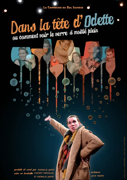 Affiche de Dans la tête d'Odette ou comment voir le verre à moitié plein
