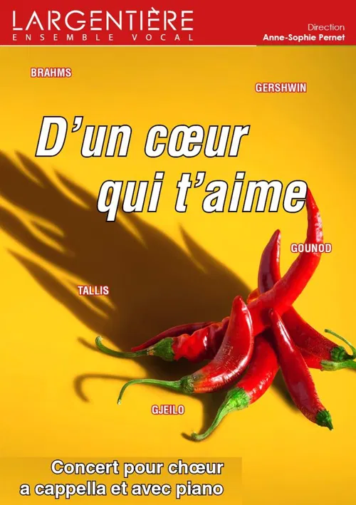 Affiche de D'un coeur qui t'aime