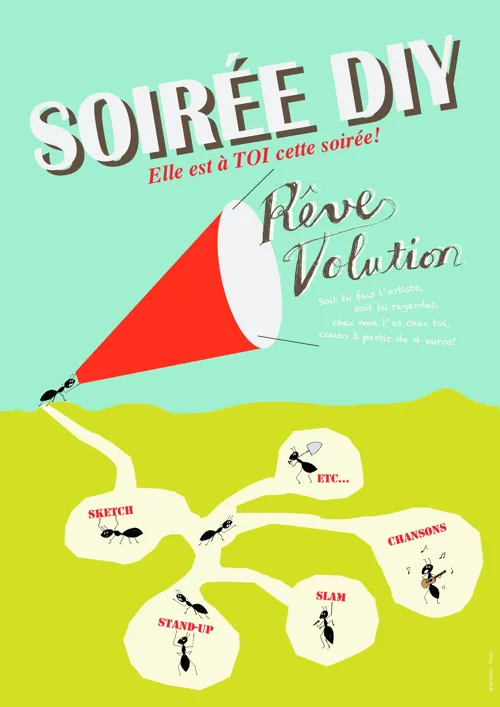Affiche de Soiree Diy
