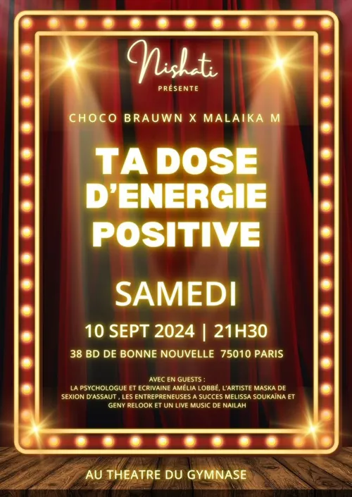 Affiche de Ta Dose d'Energie Positive