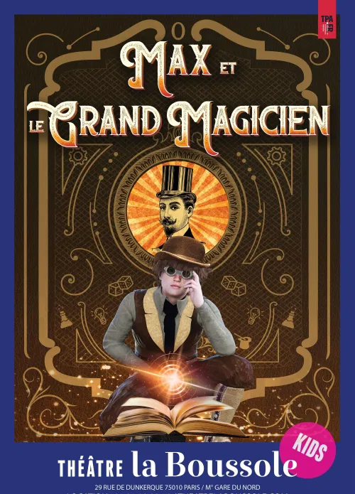 Affiche de Max et le grand magicien