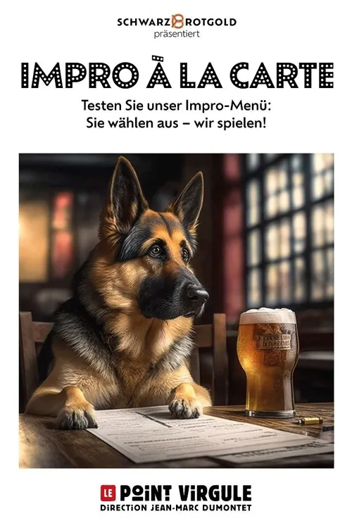Affiche de Impro à la carte