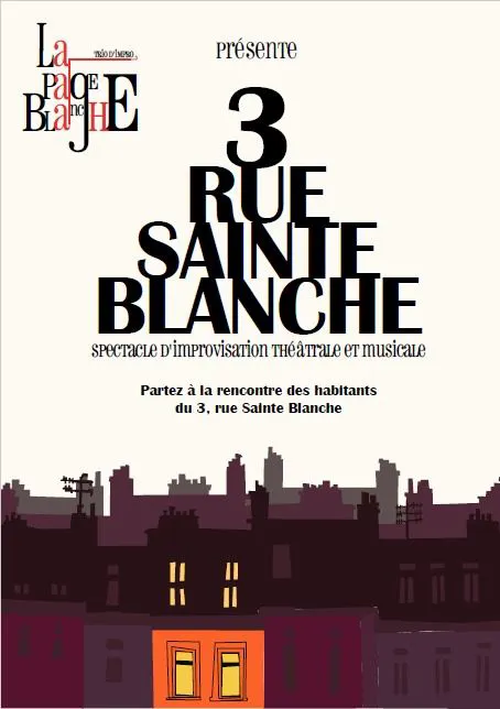 Affiche de 3 rue Sainte-Blanche