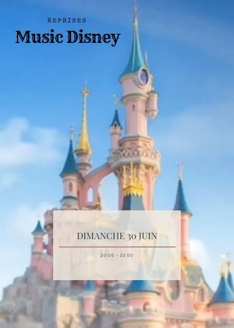 Affiche de Tulipe Park and co dans un medley de Disney