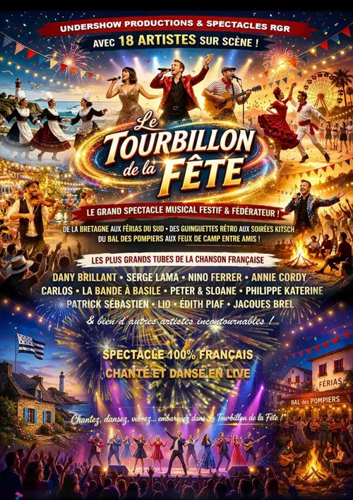 Affiche de le tourbillon de la fête | Longjumeau
