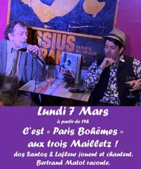 Paris Bohèmes : Lecture, Poésie et Chansons - 