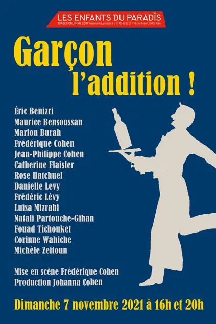 Affiche de Garçon l'addition !