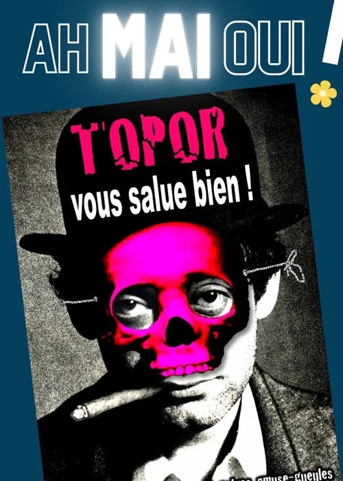 Affiche de Topor vous salue bien !