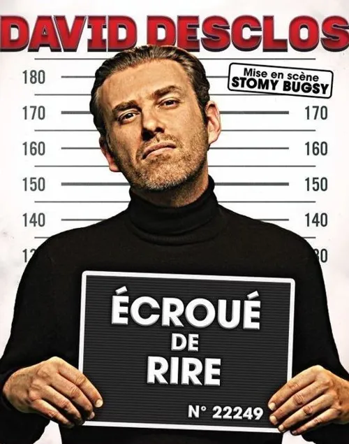Affiche de David Desclos dans Ecroué de rire