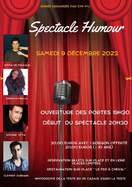 Affiche de Show Humour