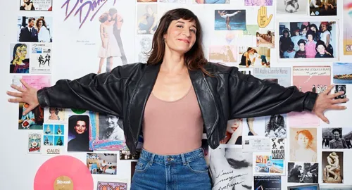 Affiche de Chloé Oliveres dans Quand je serai grande je serai Patrick Swayze