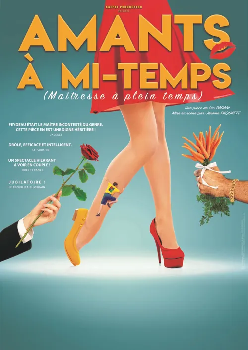 Affiche de Amants à mi-temps