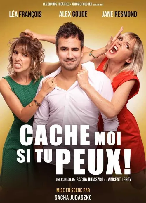 Affiche de Cache moi si tu peux ! | avec Alex Goude et Léa François