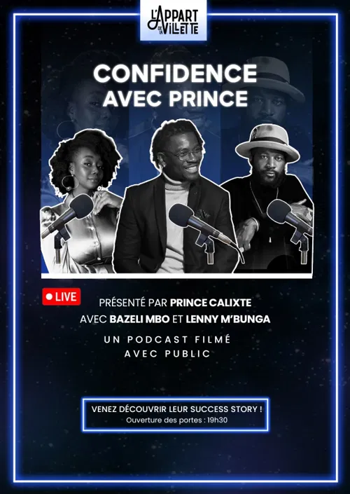 Affiche de Confidence avec Prince