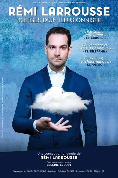 Affiche de Rémi Larrousse dans Songes d'un illusionniste