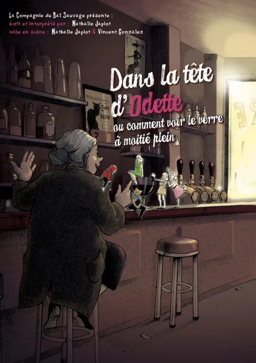Affiche de Dans la tête d'Odette ou comment voir le verre à moitié plein