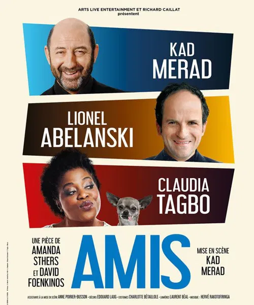 Affiche de Amis | avec Kad Merad