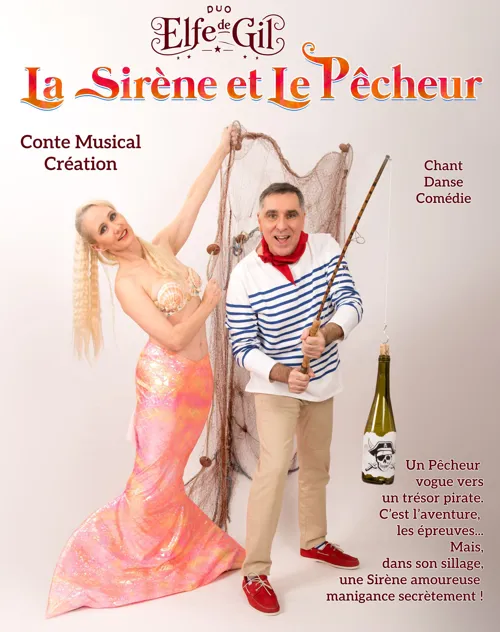 Affiche de La Sirène et le Pêcheur