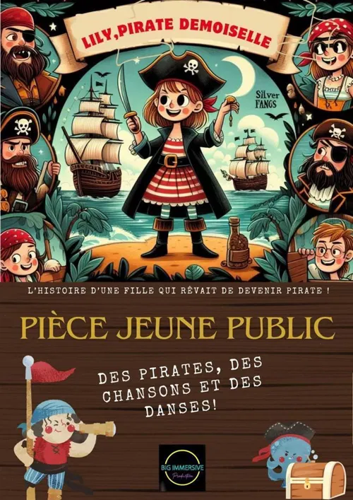 Affiche de Lily, Pirate demoiselle