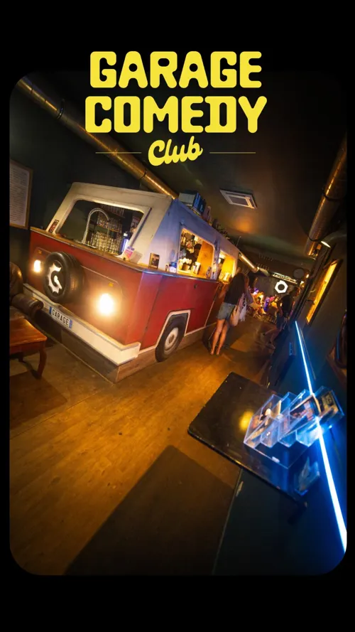 Affiche de Garage Comedy Club : Soirée plein phare