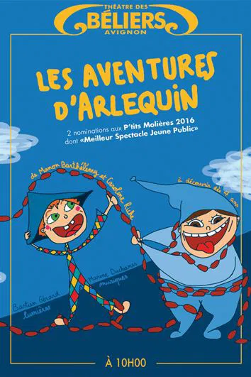 Affiche de Les aventures d'Arlequin
