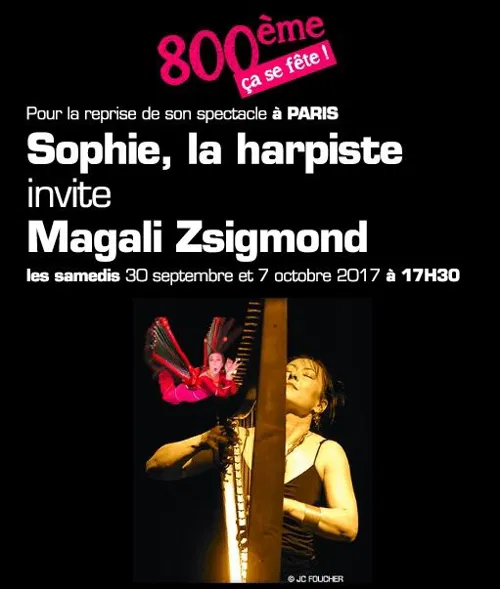 Affiche de Sophie Bonduelle dans Sophie la harpiste