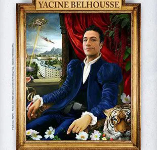 Affiche de Yacine Belhousse dans Yacine Belhousse joue son spectacle