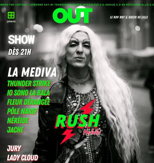 Affiche de Out Show Queer Club : Rush Habibi