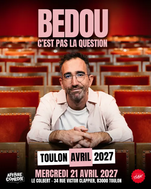 Affiche de Bedou dans c'est pas la question