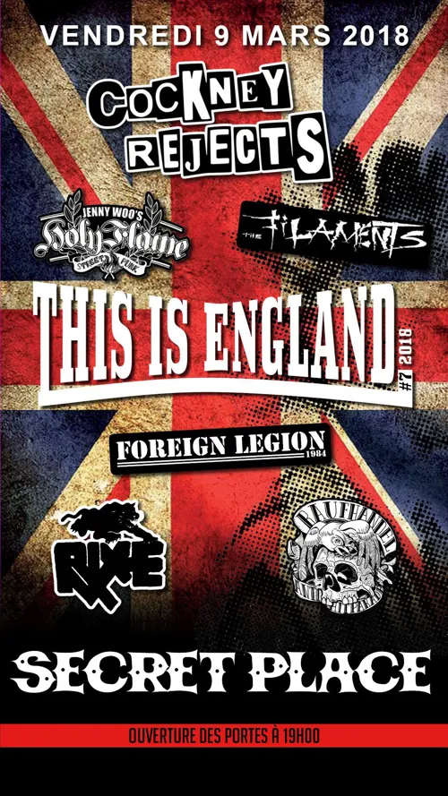 Affiche de Festival This is England 7 | Jour 1
