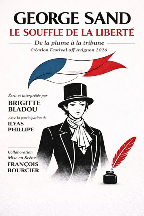 Affiche de George Sand dans Le souffle de la liberté