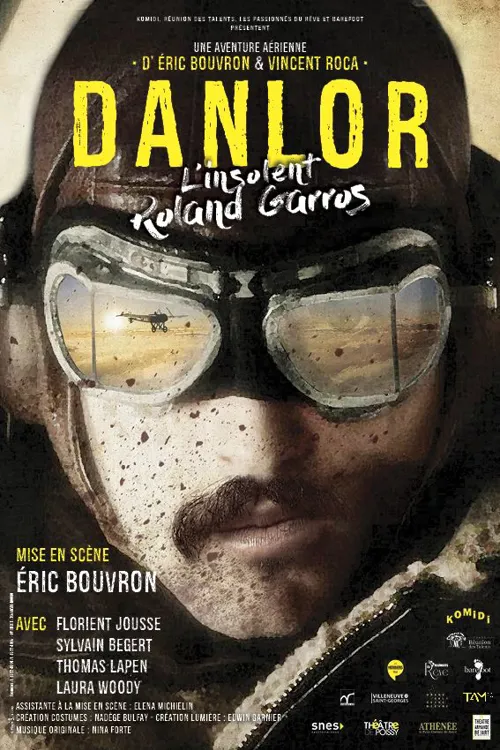 Affiche de Danlor, l'insolent Roland Garros
