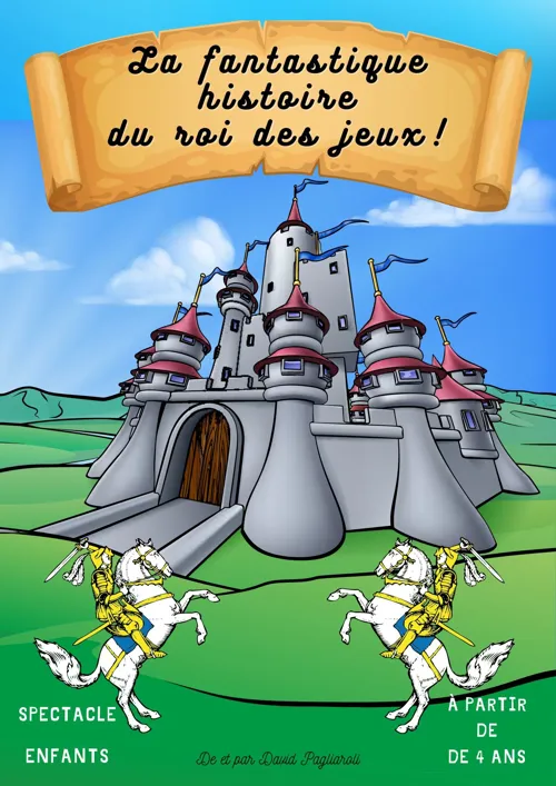 Affiche de La fantastique histoire du roi des jeux !