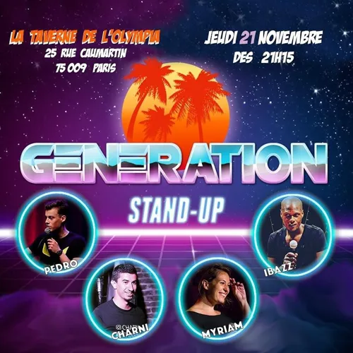 Affiche de Génération stand up