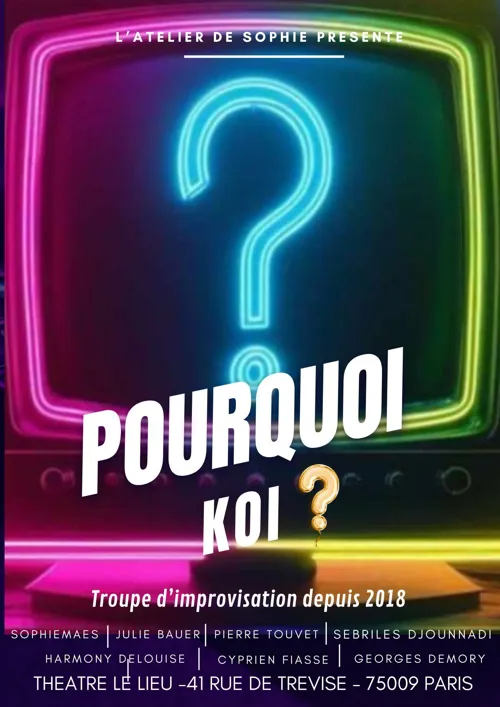 Affiche de Pourquoi koi ?