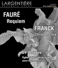 Fauré : Requiem / Franck : Sept Paroles - 