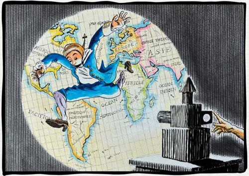 Affiche de Candide ou l'optimisme de Voltaire